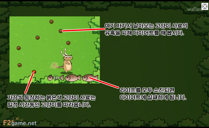 이상한 나라의 고양이 3 - 나 지금 살찐 고양? 게임 화면 3