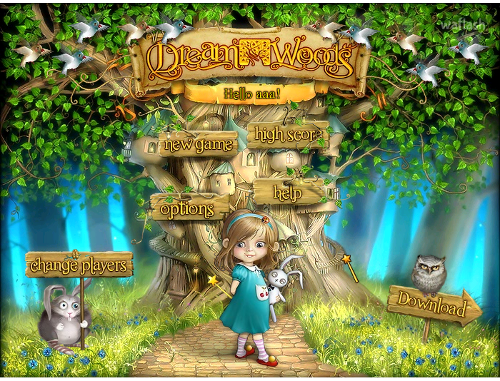드림 우즈 (Dream Woods) 게임 화면 1