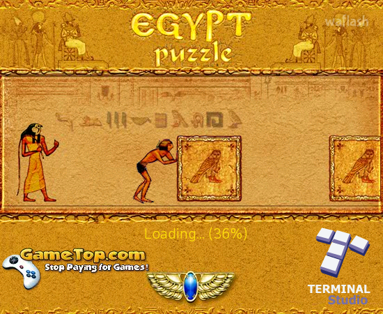 이집트 퍼즐 (Egypt Puzzle) 게임 화면 1