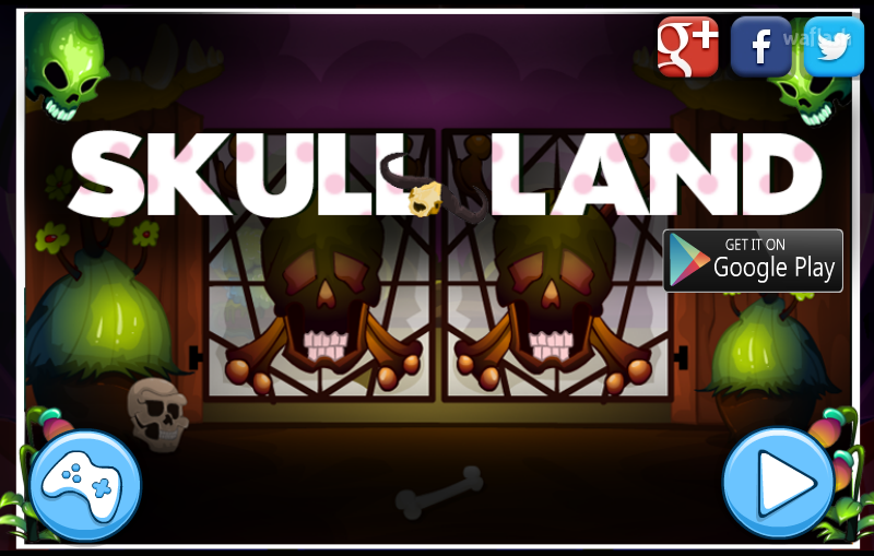 MIRCHI 스컬 랜드 이스케이프 (Skull Land Escape) 게임 화면 1