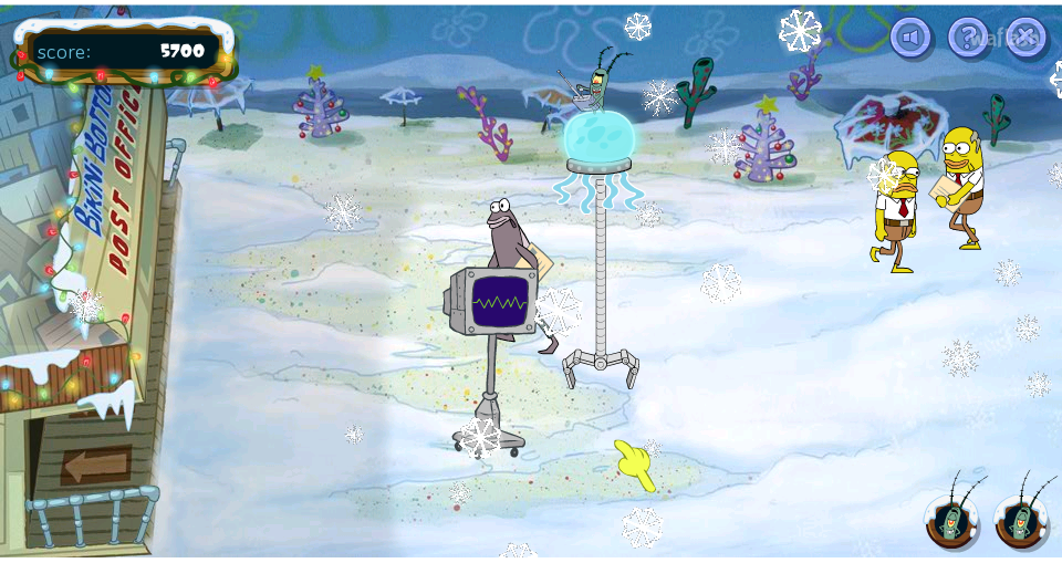스폰지밥 포스탈 패닉 (SpongeBob: Postal Panic) 게임 화면 2