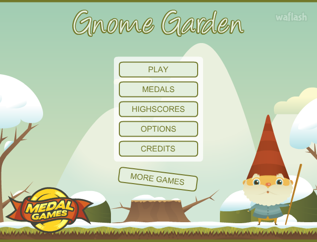 놈 가든 - Gnome Garden 게임 화면 1