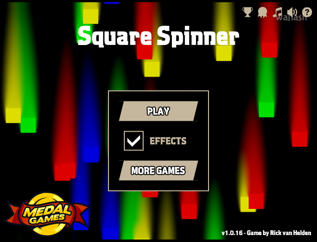 스퀘어 스피너 - Square Spinner 게임 화면 1