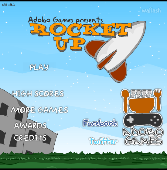 로켓업 (Rocket Up) 게임 화면 1