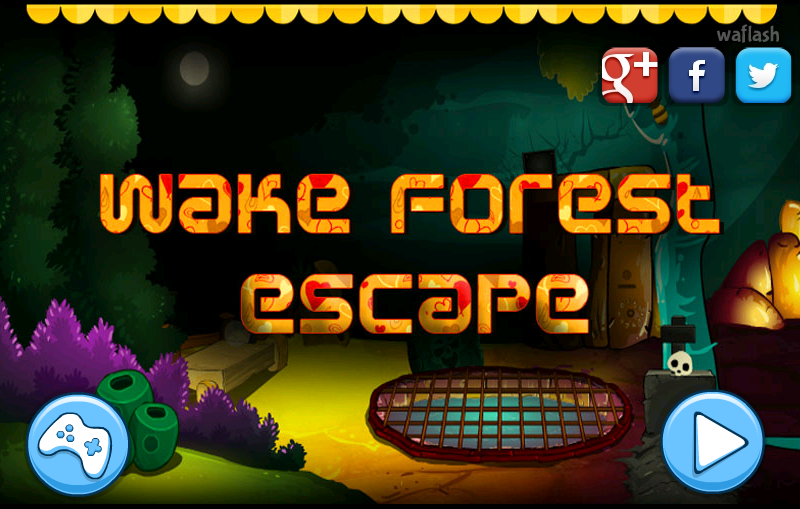 MIRCHI 웨이크 포레스트 이스케이프 (Wake Forest Escape) 게임 화면 1