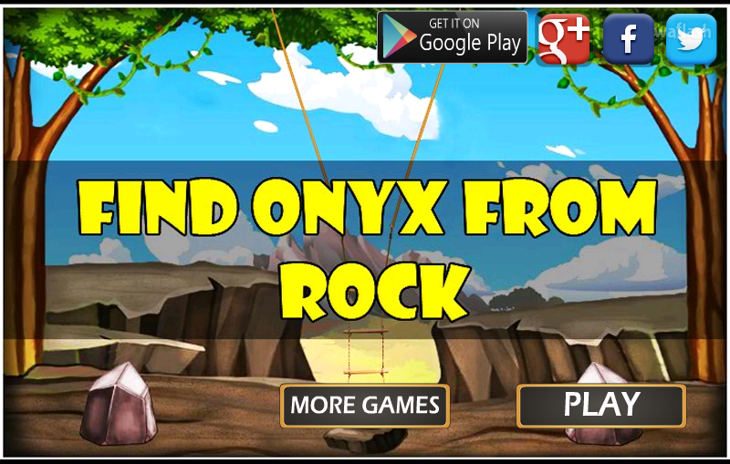 MIRCHI 오닉스 찾기 (Find Onyx From Rock) 게임 화면 1