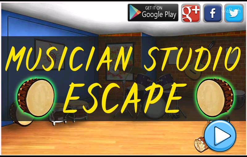 MIRCHI 뮤지션 스튜디오 이스케이프 (Musician Studio Escape) 게임 화면 1