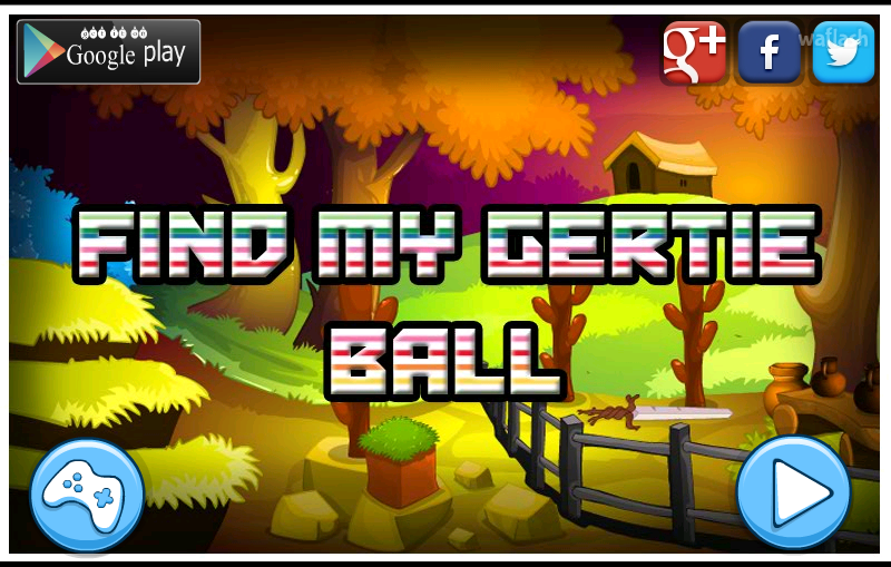 나의 거티볼 찾기 (MIRCHI Find My Gertie Ball) 게임 화면 1