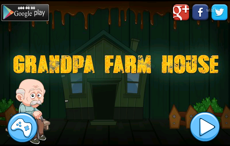 할아버지 농장 하우스 탈출 (MIRCHI Grandpa Farm House) 게임 화면 1
