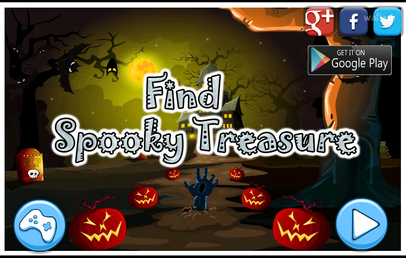 으스스한 보물 찾기 (MIRCHI Find Spooky Treasure) 게임 화면 1