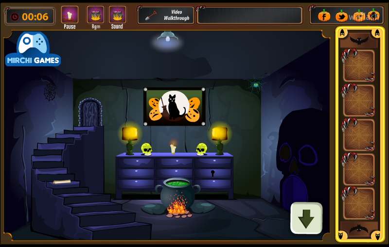 으스스한 보물 찾기 (MIRCHI Find Spooky Treasure) 게임 화면 2