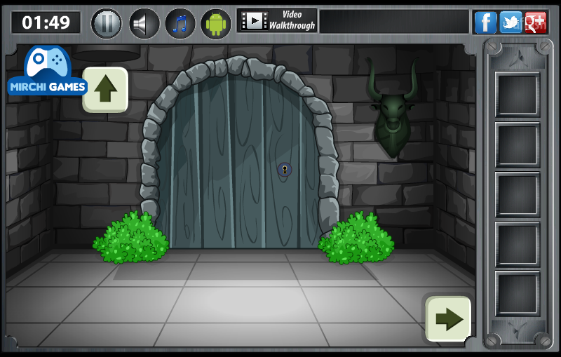 MIRCHI 스톤 월 이스케이프 (Stone Wall Escape) 게임 화면 2