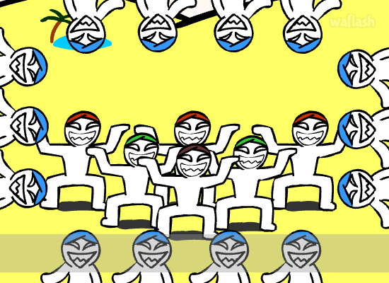뚫흙송 게임 화면 2