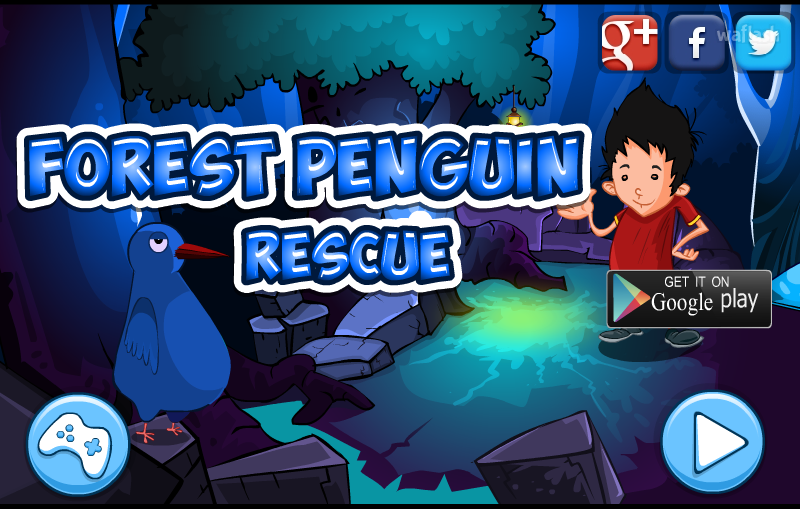 MIRCHI 숲속 펭귄 구출 (Forest Penguin Rescue) 게임 화면 1