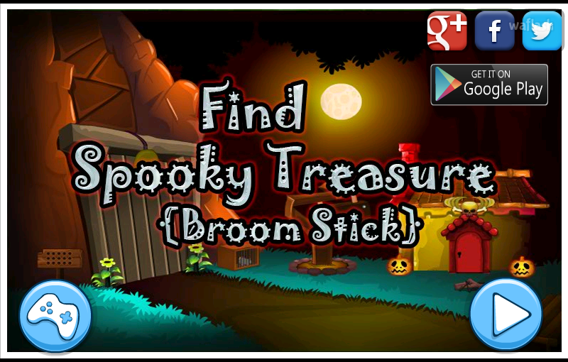 MIRCHI Find Spooky Treasure (Broom Stick) 게임 화면 1
