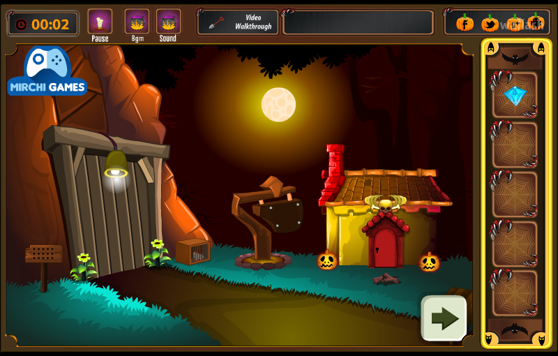 MIRCHI Find Spooky Treasure (Broom Stick) 게임 화면 2