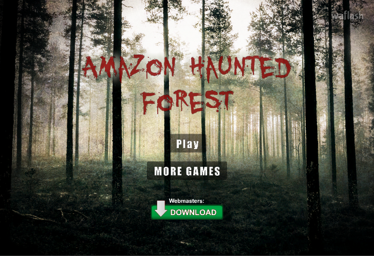 아마존 유령의 숲 탈출 (Amazon Haunted Forest) - FreeRoomEscape 게임 화면 1