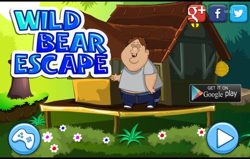 MIRCHI 와일드 베어 이스케이프 (Wild Bear Escape) 게임 화면 1