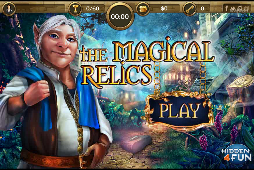 Hidden4fun 숨은그림찾기 - 더 매지컬 렐릭스 (The Magical Relics) 게임 화면 1