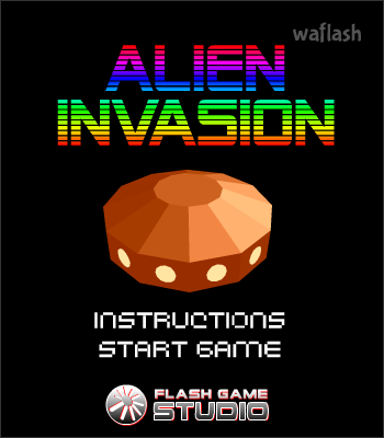 에일리언 인베이젼 (Alien Invasion) 게임 화면 1