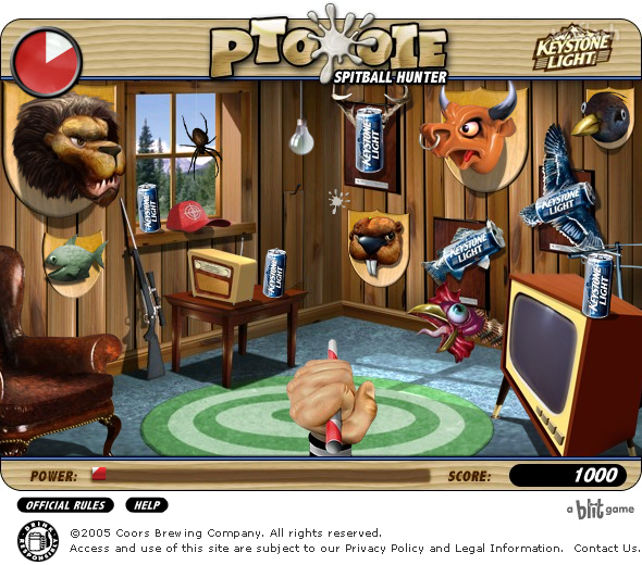 피투이 스핏볼 헌터 Ptooie Spitball Hunter 게임 화면 2