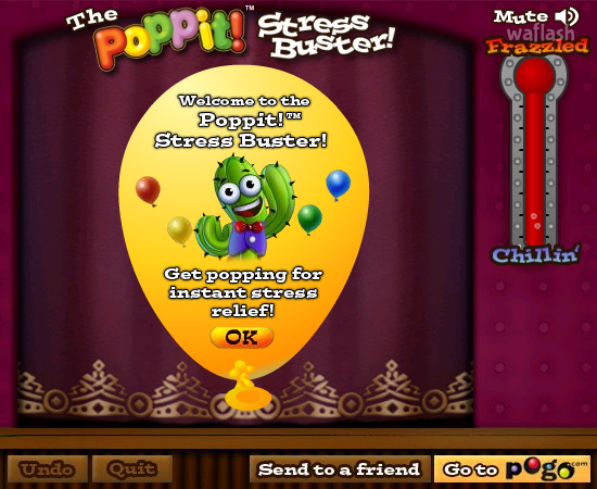 The Poppit! Stress Buster 게임 화면 1