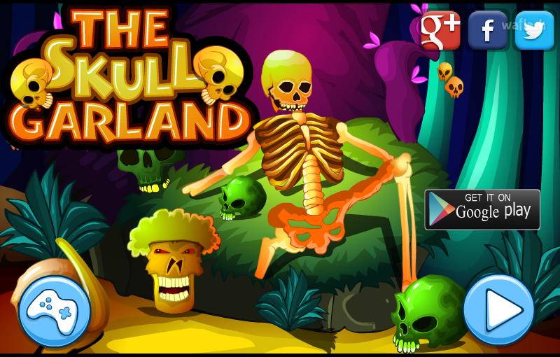 MIRCHI 더 스컬 갈랜드 (The Skull Garland) 게임 화면 1