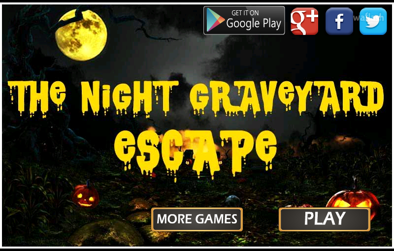 MIRCHI 밤의 묘지 탈출 (The Night Graveyard Escape) 게임 화면 1