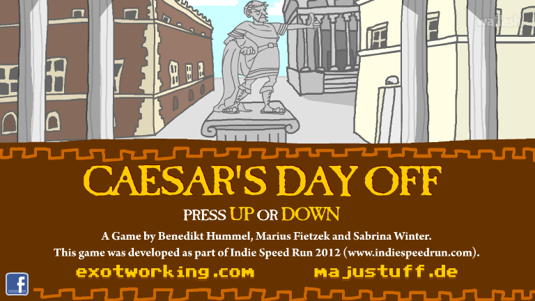 카이사르 데이 오프 (Caesar's Day Off) 게임 화면 1