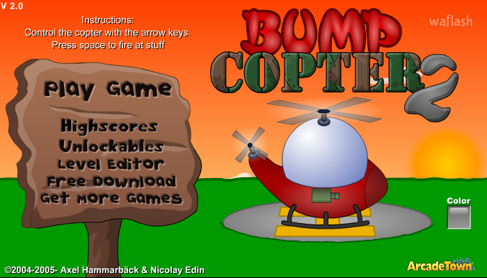 범프 콥터 2 (Bump Copter 2) 게임 화면 1