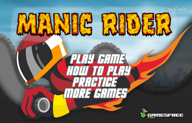 매닉 라이더 (Manic Rider) 게임 화면 1