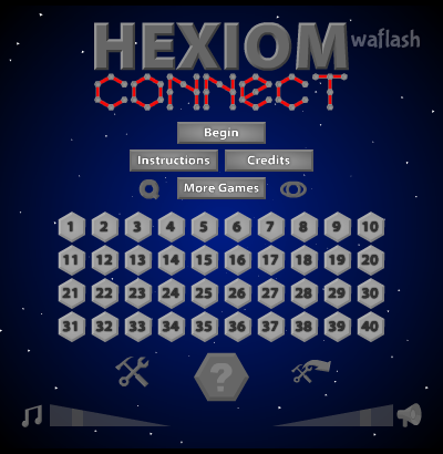 Hexiom Connect (헥시옴 커넥트) 게임 화면 1