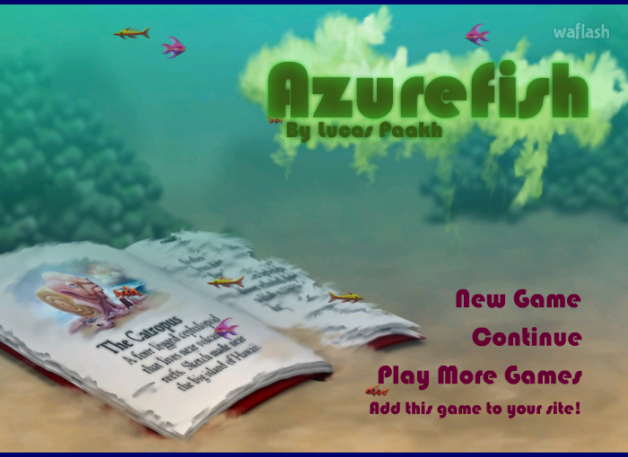 Azurefish 게임 화면 1