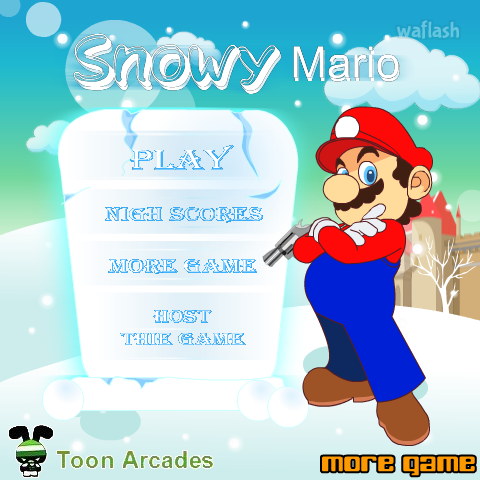 스노이 마리오 (Snowy Mario) 게임 화면 1