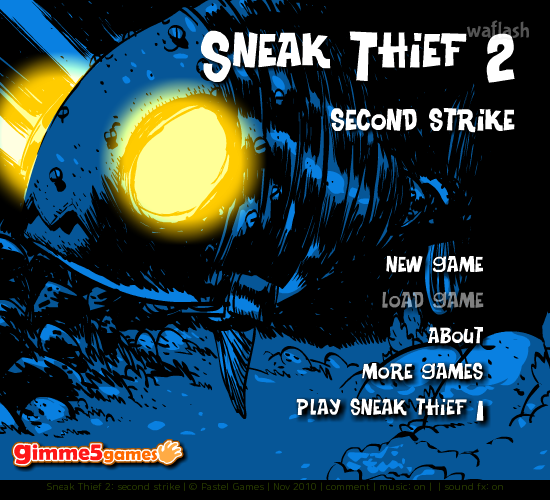 Sneak Thief 2: Second Strike 게임 화면 1