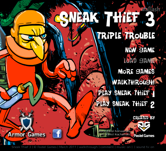 Sneak Thief 3: Triple Trouble 게임 화면 1