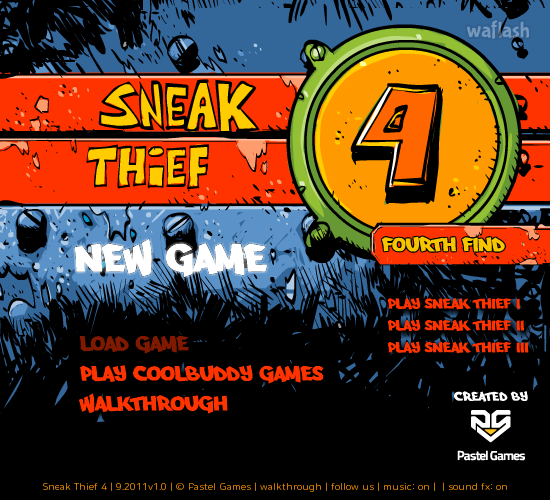 Sneak Thief 4: Fourth Find 게임 화면 1