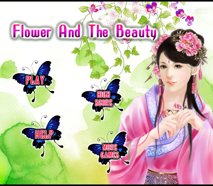 틀린그림찾기 Flower And The Beauty 게임 화면 1