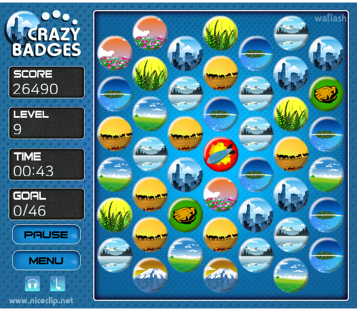 Crazy Badges 게임 화면 2