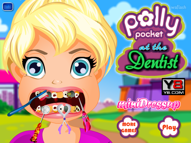 Polly Pocket at the Dentist 게임 화면 1