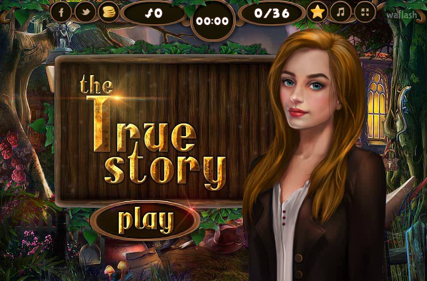 Hidden4fun 숨은그림찾기 - The True Story 게임 화면 1