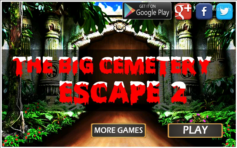 MIRCHI 거대한 공동묘지 탈출 2 (The Big Cemetery Escape 2) 게임 화면 1