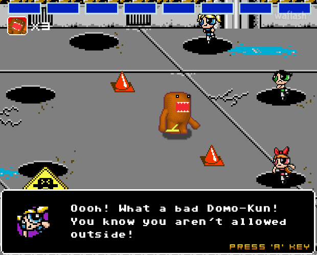 Domo-Kun's Angry Smashfest 게임 화면 2