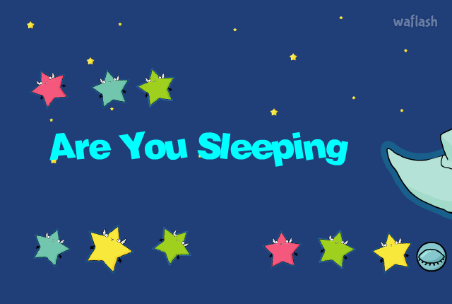 Are You Sleeping - 영어 동요 게임 화면 1