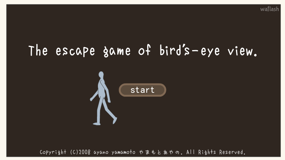 The Escape Game of Bird's-eye view 게임 화면 1