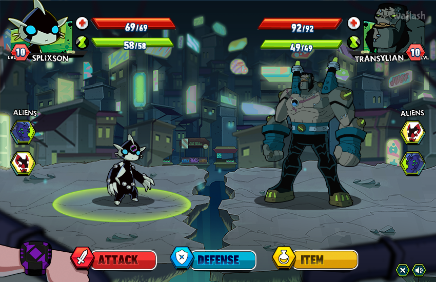벤10: 은하계 챔피언 (Ben 10 Omniverse: Galactic Champions) 게임 화면 2