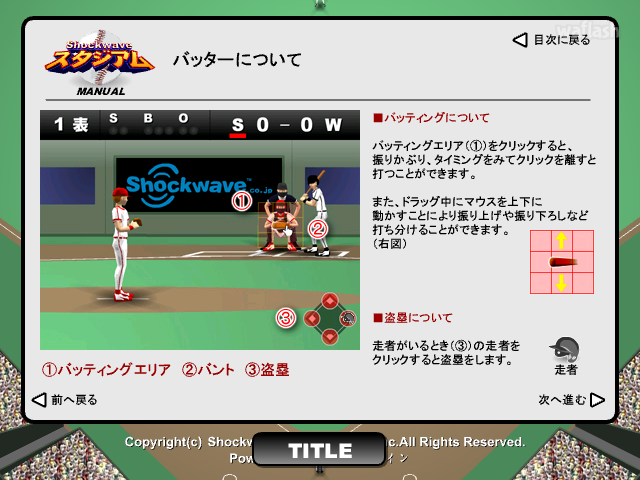 쇼크웨이브 스타디움 (Shockwave Stadium) 게임 화면 4