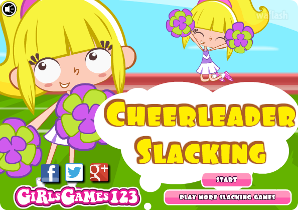 치어리더 슬래킹 (Cheerleader Slacking) 게임 화면 1