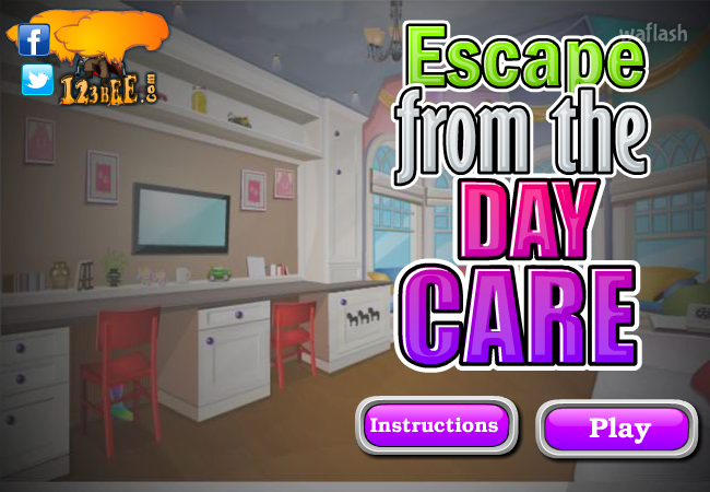 123BEE 어린이집 탈출 (Escape from the Day Care) 게임 화면 1